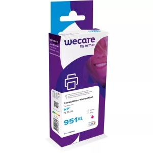 WECARE, WECARE Tinte 951XL rebuilt magenta CN047AEWE zu HP OJ Pro 8100 30ml, WECARE Tinte 951XL rebuilt magenta CN047AEWE zu HP OJ Pro 8100 30ml