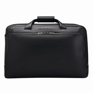 Porsche Design, Roadster Weekender Leder in Schwarz, Roadster Weekender Leder in Schwarz