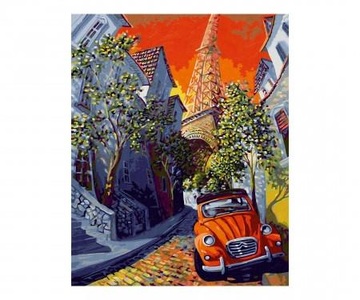 Simba Toys GmbH & Co., Schipper 609130820 - Malen nach Zahlen-Little Red Citroen, Schipper Malen nach Zahlen »Malen nach Zahlen T«