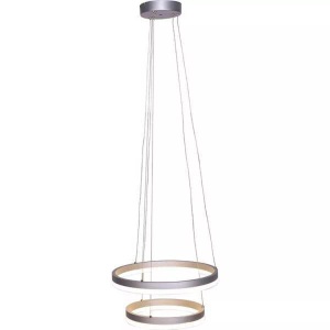 Salesfever, SalesFever LED Pendelleuchte »Levi«, Runde LED Acryl Anhänger, Hängeleuchte LED rund 38cm