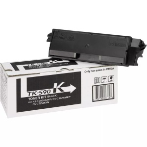 Kyocera, Original Tonerpatrone schwarz Kyocera TK-590K, Toner schwarz TK-590K
