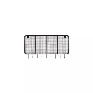 Tikamoon, Rechteckige Kinder-wandgarderobe Aus Metall Sona Unisex Schwarz ONE SIZE, Tikamoon - Rechteckige Kinder-Wandgarderobe aus Metall Sona, One Size, Schwarz
