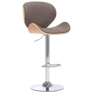 Diverse Hardware, Barstuhl Taupe Stoff, vidaXL Barhocker Taupe Stoff
