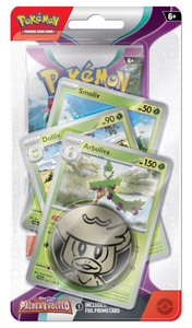 POKEMON, SV02 Checklane, Zufallsauswahl Multicolor, Pokémon - TCG: Scarlet & Violet Paldea Evolved Arboliva Premium Checklane Blister EN, Multicolor