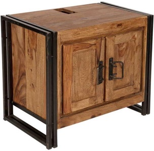undefined, SIT Waschbeckenunterschrank »Panama«, Unterschrank Kuba Vintage natur