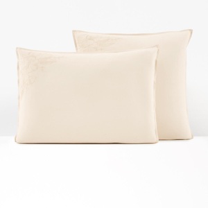 LA REDOUTE INTERIEURS, Kopfkissenbezug Kopfkissenbezug, La Redoute Intérieurs - Kopfkissenbezug, 63X63CM, Beige