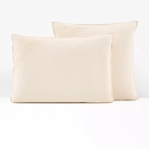 LA REDOUTE INTERIEURS, Kopfkissenbezug Kopfkissenbezug, La Redoute Intérieurs - Kopfkissenbezug, 63X63CM, Beige