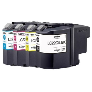 Brother, Brother Lc-229Xlvalbp - Tintenpatrone, Brother Tintenpatrone, blau/gelb/rot/schwarz, Valuepack, LC-229XLVALB