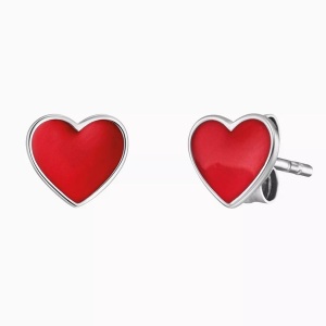 Herzengel, Herzengel HEE-REDHEART Kinder Ohrstecker, Herzengel HEE-REDHEART Kinder Ohrstecker