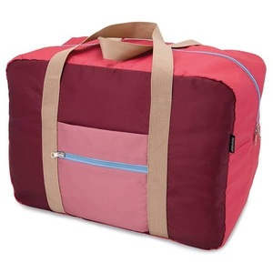 Remember®, Freizeit- Reisetasche Faltbar Ida Unisex Rot Bunt ONE SIZE, Remember - Freizeit- Reisetasche faltbar Ida, One Size, Rot Bunt