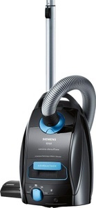 Siemens, Bodenstaubsauger VSQ5X1230 Q5.0 extreme silencePower 850W, Siemens Staubsauger mit Beutel, Q5.0 extreme silencePower, Schwarz, VSQ5X1230