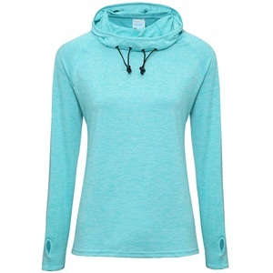 Awdis, AWDIS Funktionstop »Just Cool Damen Girlie Cowl Baselayer Top«, AWDis - Just Cool Girlie Cowl Baselayer Top, für Damen, Blau, Größe L