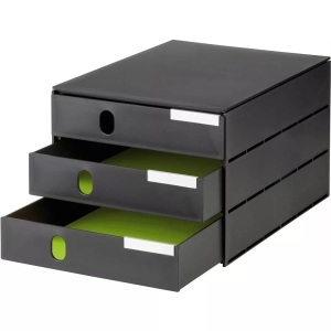 styro, Styro Schubladenelement styroval pro, Styro Schubladenbox styroval pro 49 mm 3 Schubladen