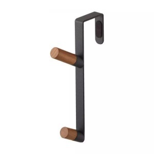 Yamazaki, Yamazaki Garderobenleiste Tosca Schwarz, Yamazaki - Türhänger TOWER, One Size, Schwarz