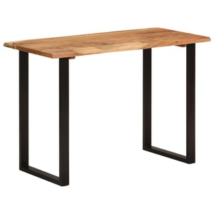 vidaXL, vidaXL Esstisch 110x50x76 cm Massivholz Akazie