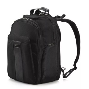 Everki, Everki Notebook Rucksack Versa Passend für maximal: 35,8 cm (14,1) Schwarz, Everki - Versa Premium Rucksack für Notebooks, Damen, Schwarz