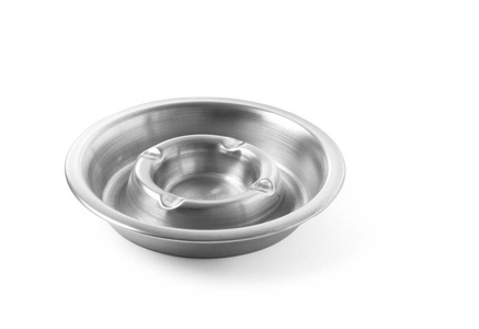 Hendi, HENDI, Zubehör Haushalt, HENDI Aschenbecher Rinne Aschenbecher, Produkte & Wohnen, Hendi Aschenbecher mit Rinne 14 x 3 cm Edelstahl ? Gastro Inventar/Gastro Einrichtungen ? Edelstahl