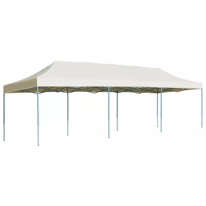Diverse Hardware, Faltzelt Pop-Up Partyzelt 3 x 9 m Creme, VidaXL - Partyzelt gewebe, One Size, Light Beige