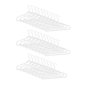 B2X, B2X - Kleiderbügel aus Samt, 18 x 39 cm, B2X - Kleiderbügel aus Samt, 18 x 39 cm