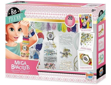 Buki, Buki Bastelset Be Teens Mega Armb?nder, BUKI Mega Armband-Set rosa