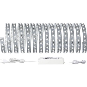 Paulmann, Paulmann MaxLED 500 70605 LED-Streifen-Basisset EEK: LED (A++ - E) mit Stecker 24 V 500 cm Tageslicht-Weiß, Paulmann LED-Streifen »MaxLED 500 6500«, 360 St.-flammig