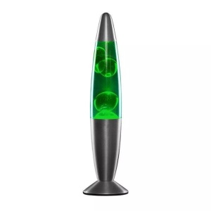 InnovaGoods, InnovaGoods - Lavalampe 25 W - Grün und Silber, InnovaGoods - Lavalampe Grün, 80cm
