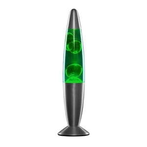 InnovaGoods, InnovaGoods - Lavalampe 25 W - Grün und Silber, InnovaGoods - Lavalampe Grün, 80cm