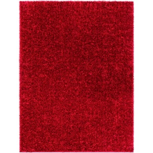 Livabliss, LIVABLISS - CLAIRE Hochfloriger Shaggy-Teppich Einfarbig, 200X280CM, Rot, LIVABLISS - Hochfloriger Shaggy-Teppich Einfarbig Chic, 200X280CM, Rot