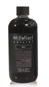 Millefiori Milano, Nero Refill Stick Diffuser 500ml - Millefiori Milano, Millefiori Raumduft-Nachfüllflasche »Refill Nero 500 ml 500 ml«