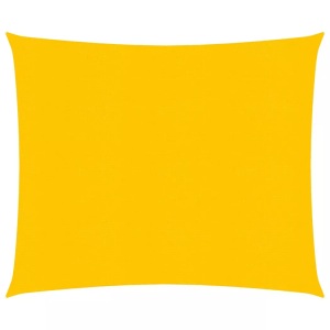 vidaXL, vidaXL Sonnensegel 160 g/m² Gelb 2,5x3 m HDPE