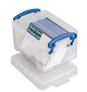Really Useful Box, Really Useful Box Aufbewahrungsbox 0.3C Transparent 0.3 l (B x H x T) 120 x 65 x 85 mm, Usefulbox Kunststoffbox, 0,3lt, transparent, 68501400