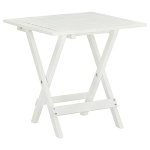 Diverse Hardware, Garten Kaffee-/Beistelltisch Akazienholz Weiss