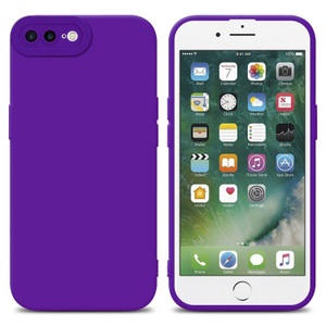 Cadorabo, Hülle für Apple iPhone 7 PLUS 7S PLUS 8 PLUS TPU Silikon, Cadorabo - Hülle für Apple iPhone 7 PLUS 7S 8 TPU Silikon, Lila