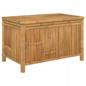 vidaXL, vidaXL Gartentruhe 90x52x55 cm Bambus, vidaXL Gartentruhe 90x52x55 cm Bambus