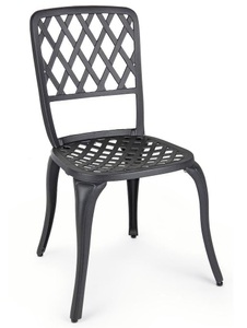 mutoni Garten, Aluminium Gartenstuhl Faenza anthrazit, Aluminium Gartenstuhl Faenza anthrazit