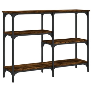vidaXL, vidaXL Konsolentisch Räuchereiche 102x29x75 cm Holzwerkstoff, vidaXL Konsolentisch Räuchereiche 102x29x75 cm Holzwerkstoff