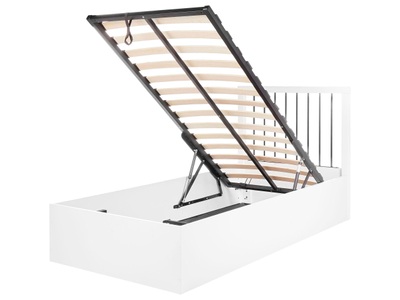Beliani, Bett mit Lattenrost aus MDF-Platte Modern ROUVILLERS Bett mit Lattenrost aus MDF-Platte Modern ROUVILLERS