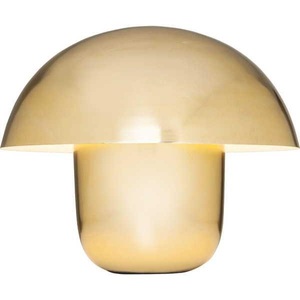 KARE, KARE Mushroom - Tischlampe in Pilzform, gold, Tischleuchte Mushroom Brass