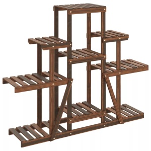 vidaXL, vidaXL Blumenständer 110x25x96 cm Massivholz Tanne, vidaXL Blumenständer 110x25x96 cm Massivholz Tanne