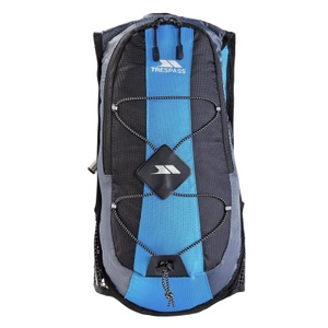 Trespass, Mirror Hydration Rucksack 15 Liter Mit Trink Blase 2 Liter Unisex Blau