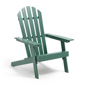 LA REDOUTE INTERIEURS, Gartensessel ''Zeda'', Adirondack-Stil, 3 Positionen, La Redoute Intérieurs - Gartensessel Zeda im Adirondack-Stil, One Size, Grün