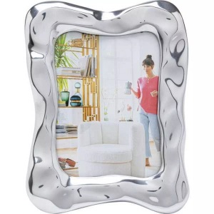 Kare Design, Bilderrahmen Jade Swing silber 13x18, Bilderrahmen Jade Swing silber 13x18