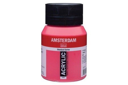 Amsterdam, AMSTERDAM ACRYL 500ML PERM.ROT PURPUR, Talens Acrylfarbe Amsterdam, permanent rot purpur, 17723482, (500ml)