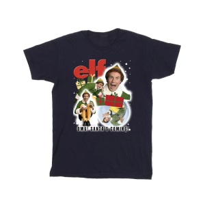 Elf, Buddy Collage Tshirt Jungen Marine 128, Elf - TShirt, 128, Marine