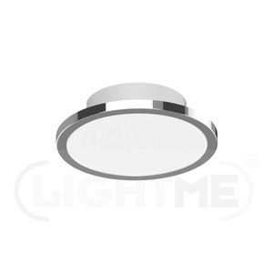 Megaman, Megaman LED-Deckenleuchte Aqua Ø14,7cm chrom, LightMe LM85650 Aqua LED-Deckenleuchte LED GX5.3 8 W Chrom