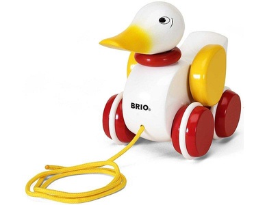 undefined, BRIO Nachziehente, weiß, Nachzieh-Ente