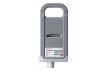 Canon, Canon Tintenpatrone PFI-706PGY Original Hell Grau 6691B001 Druckerpatrone, Canon Tintenpatrone, grau, foto, PFI-706PGY, 6691B001, (700ml)