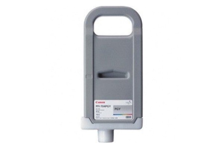 Canon, Canon Tintenpatrone PFI-706PGY Original Hell Grau 6691B001 Druckerpatrone, Canon Tintenpatrone, grau, foto, PFI-706PGY, 6691B001, (700ml)