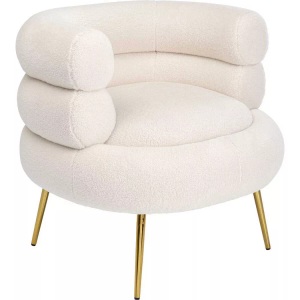 Kare Design, Cocktailsessel Livelli, KARE Design - Cocktailsessel Livelli, One Size, Weiss