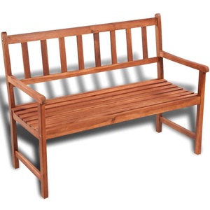 Diverse Hardware, Gartenbank 120 cm Massivholz Akazie, 
